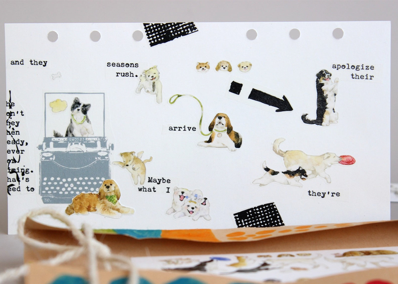 Pudding Puppy PET Tape