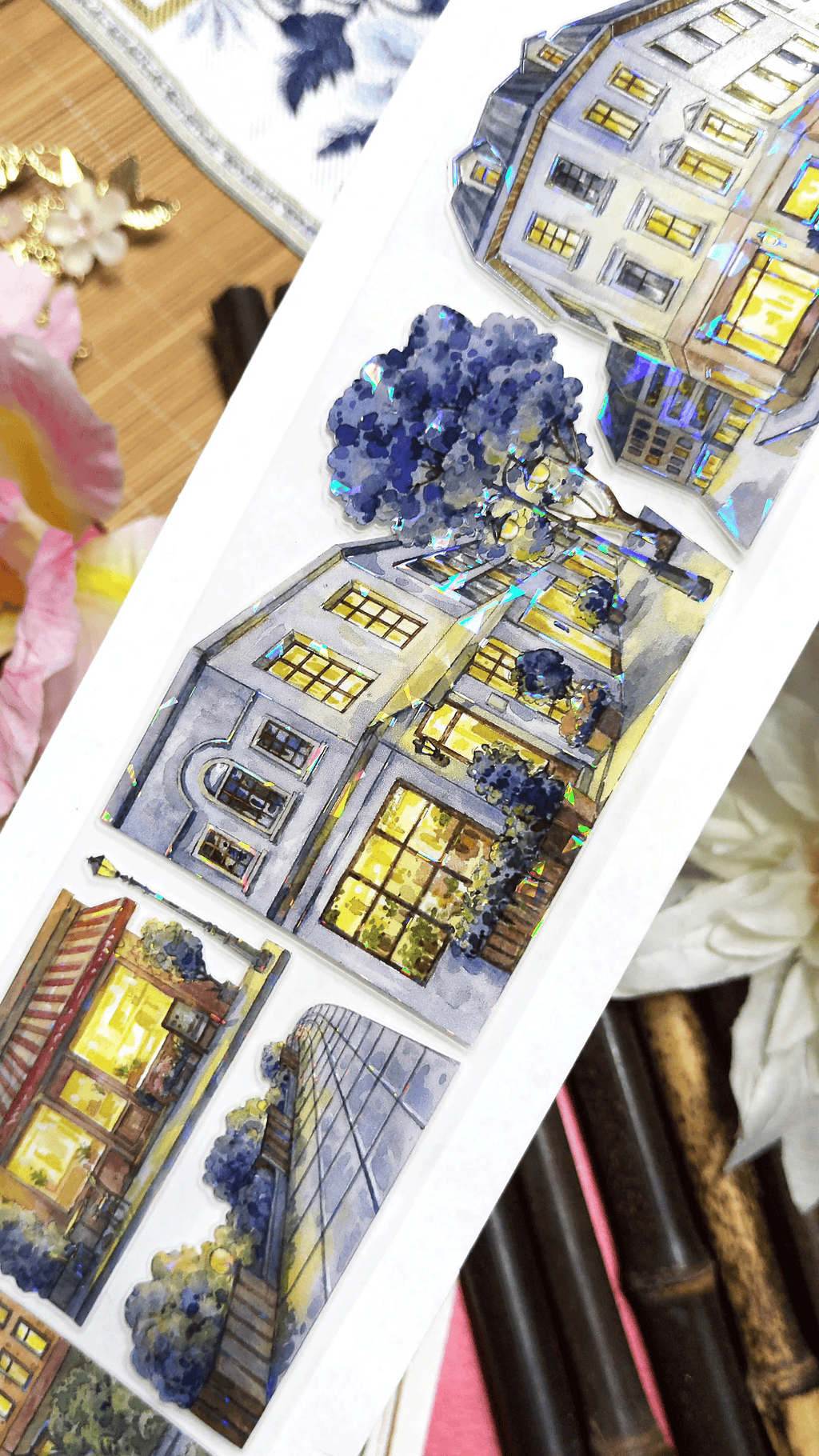 Old Town Night Streets PET Tape - Whole Roll Old Town Night Streets PET Tape | Shroomi