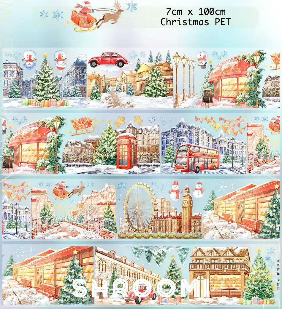 Halloween & Christmas Vol.1 Halloween & Christmas Vol.1 – Festive PET Tape Collection