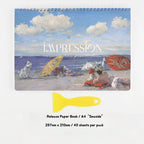 Release Paper Book / Sticker Backing Book Notefor