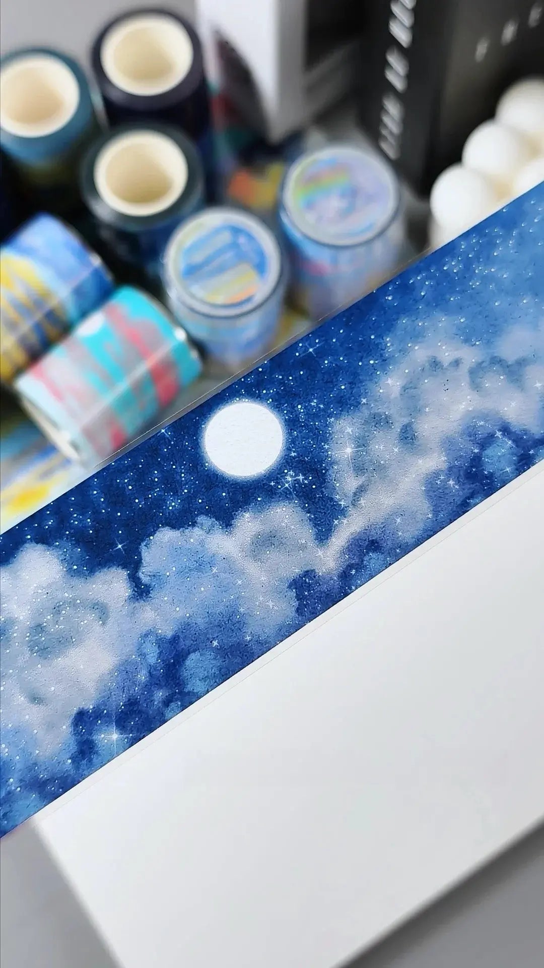 空想花火風景和紙テープ - PET 5cm x 5m