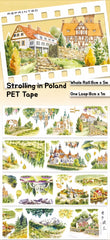 Strolling in Poland PET Tape