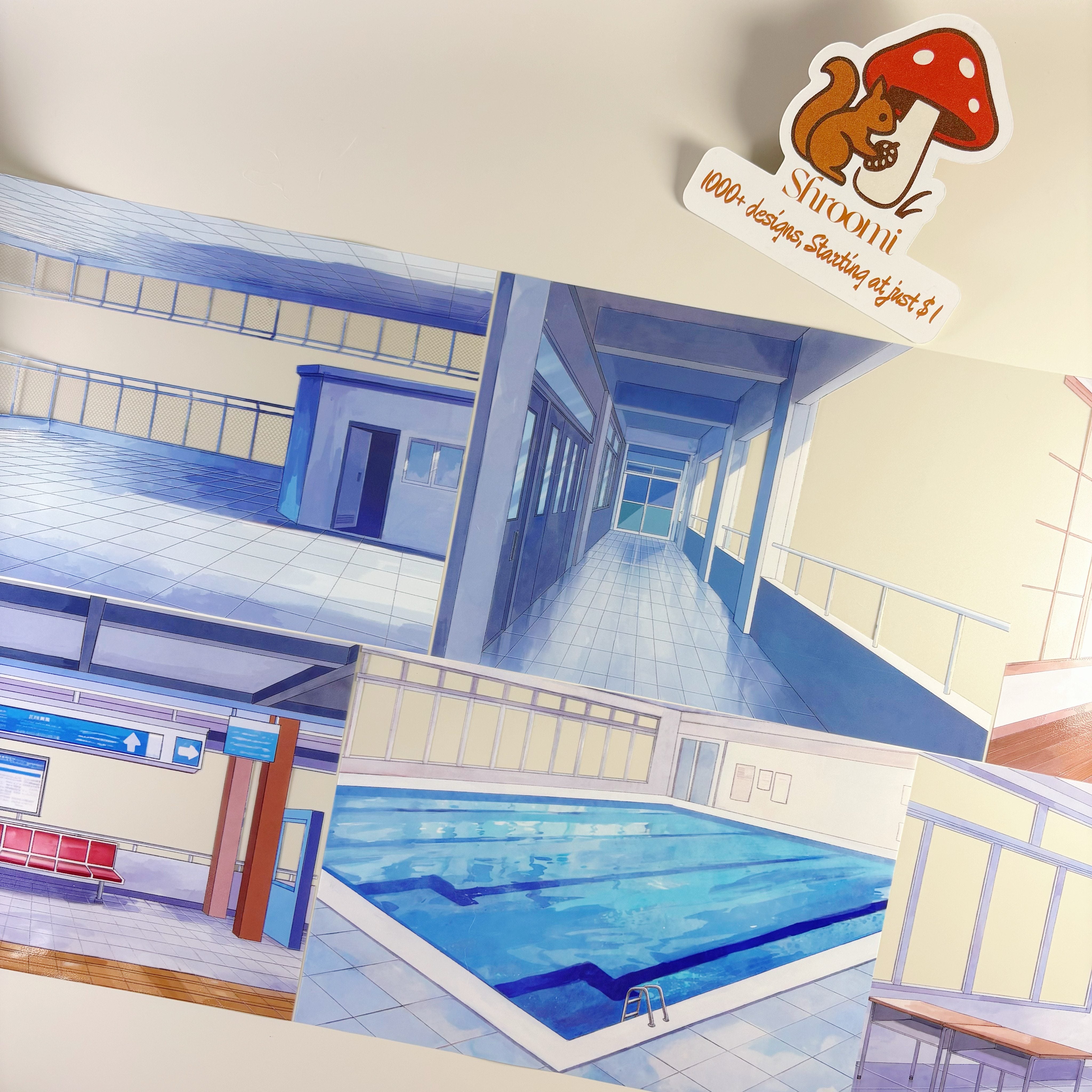 Modern Interiors PET Tape Modern Spaces Divider PET Tape – Contemporary Background Tape