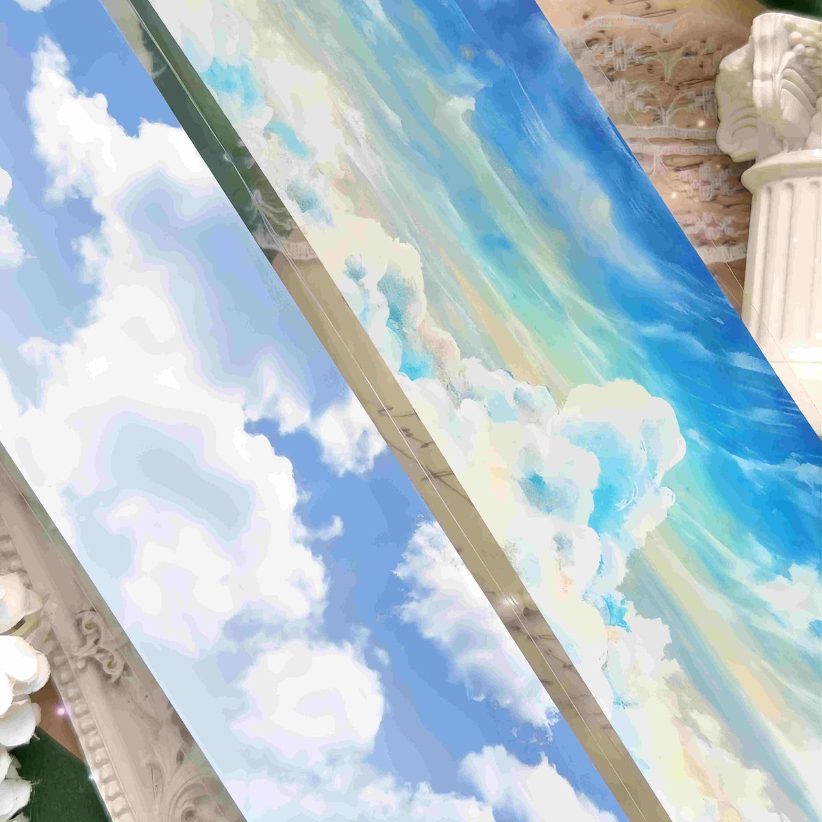 Sky Scenery PET Tape – cloud and sky design, one of four styles in the Sky Scenery collection