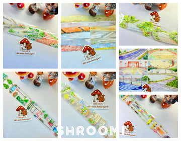 Urban Road and Decor Collection Vol.1 - 7 Styles (Street/Traffic/Decor) Urban Road and Decor Collection Vol.1 – PET Tape Set for Journaling & City Scenery | Shroomi