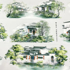 Jiangnan Town Washi Tape ZERO