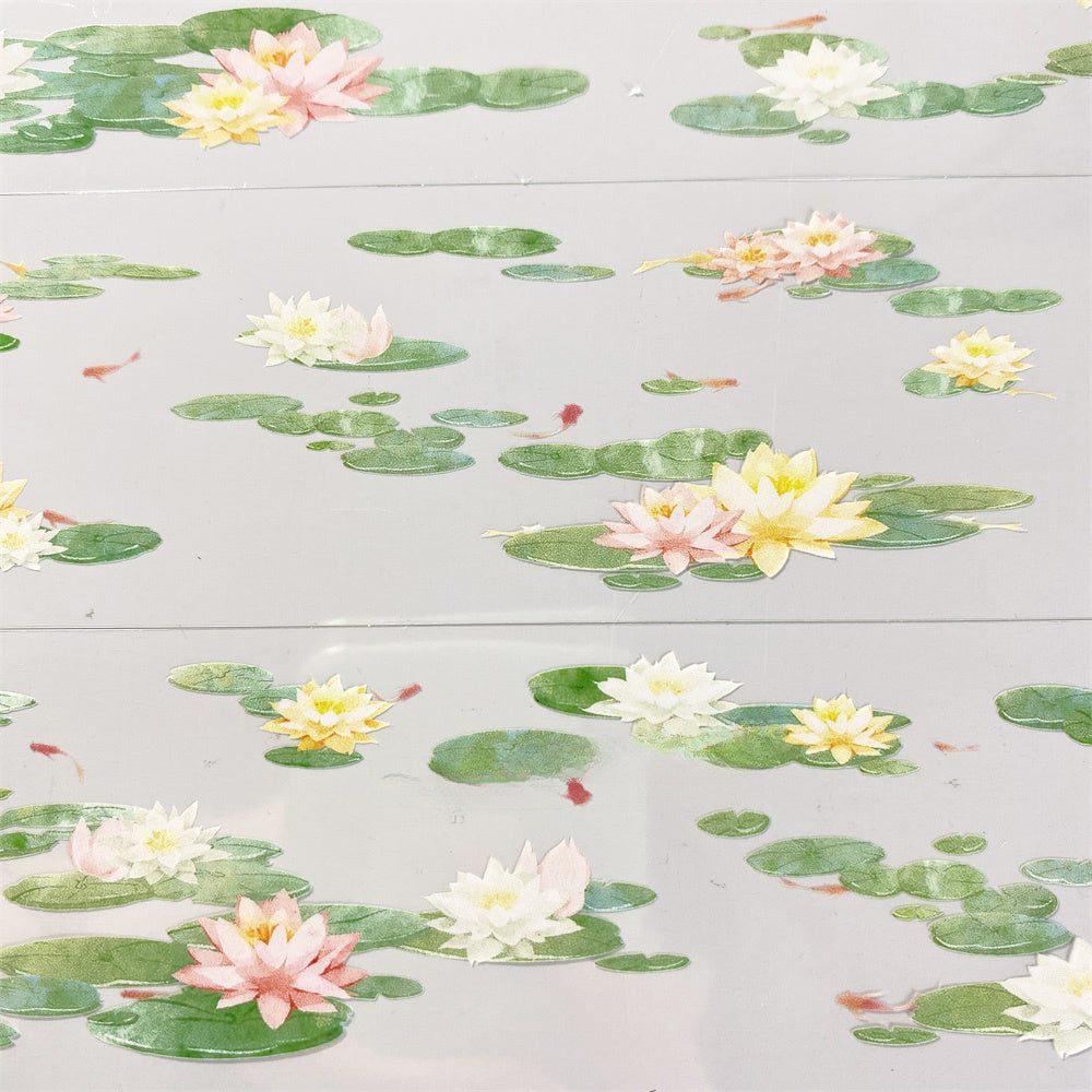 Floating Lotus PET Tape