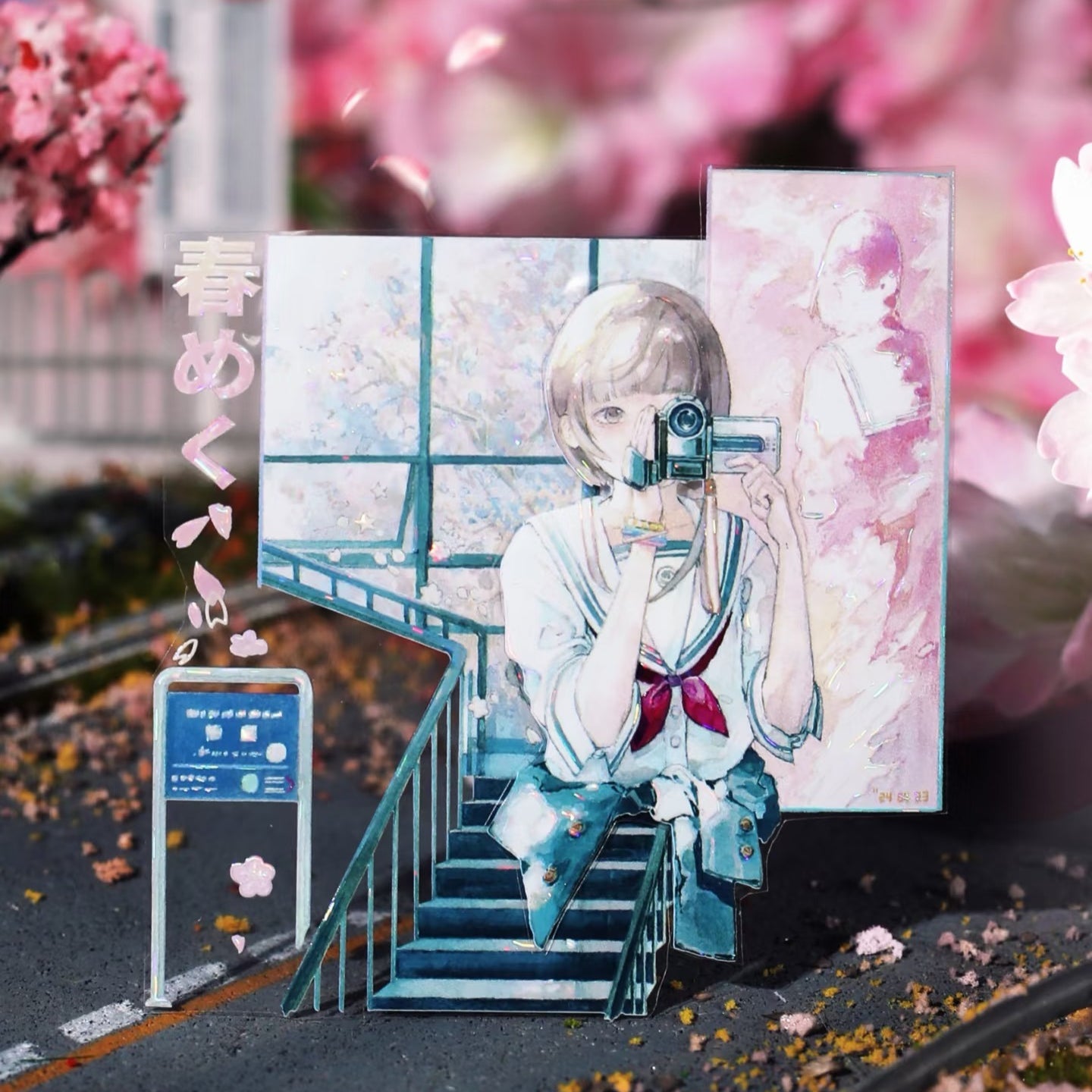 Sakura Correspondence PET Tape
