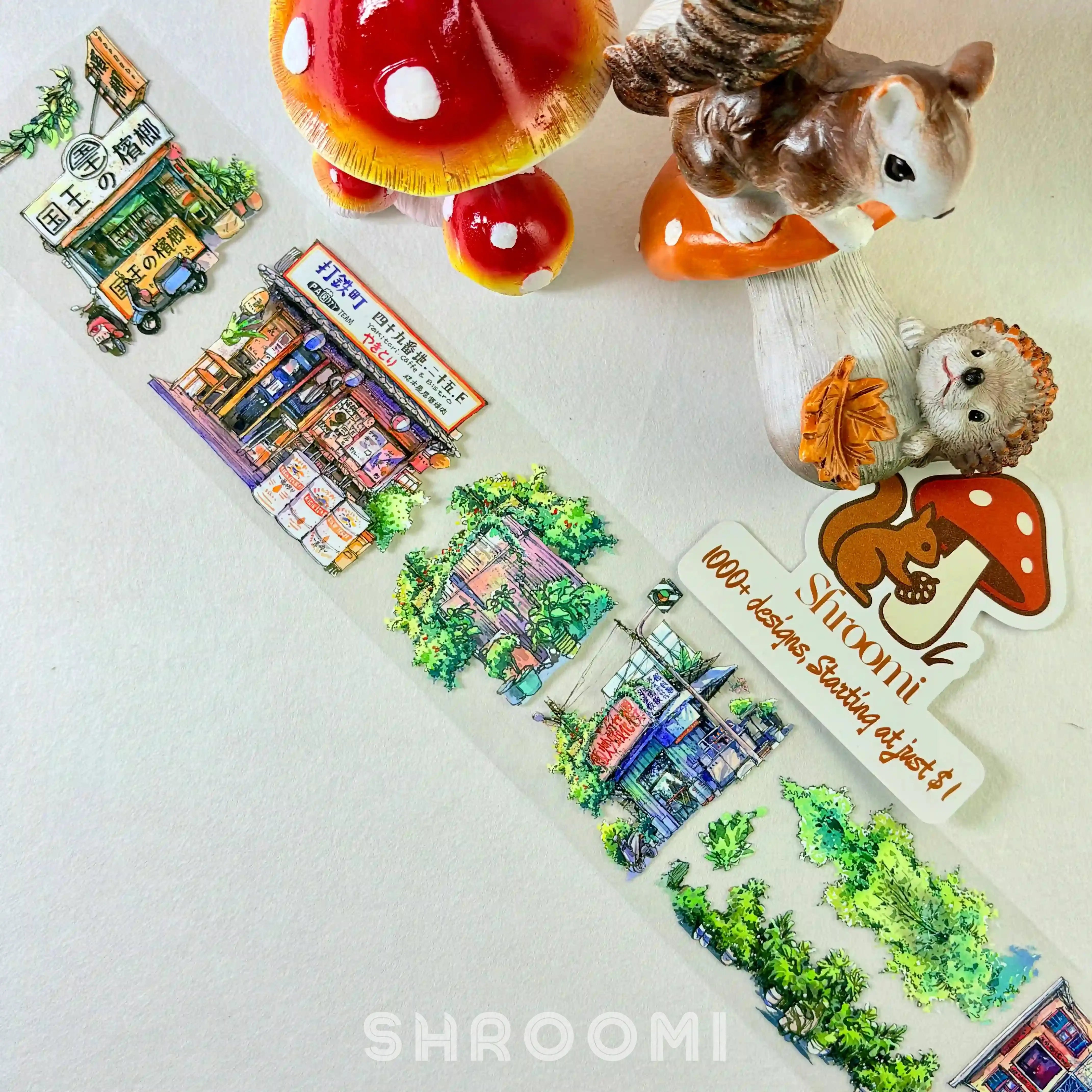 Beautiful Moments II PET Tape Beautiful Moments II PET Tape | Taiwanese Urban Scenery Tape