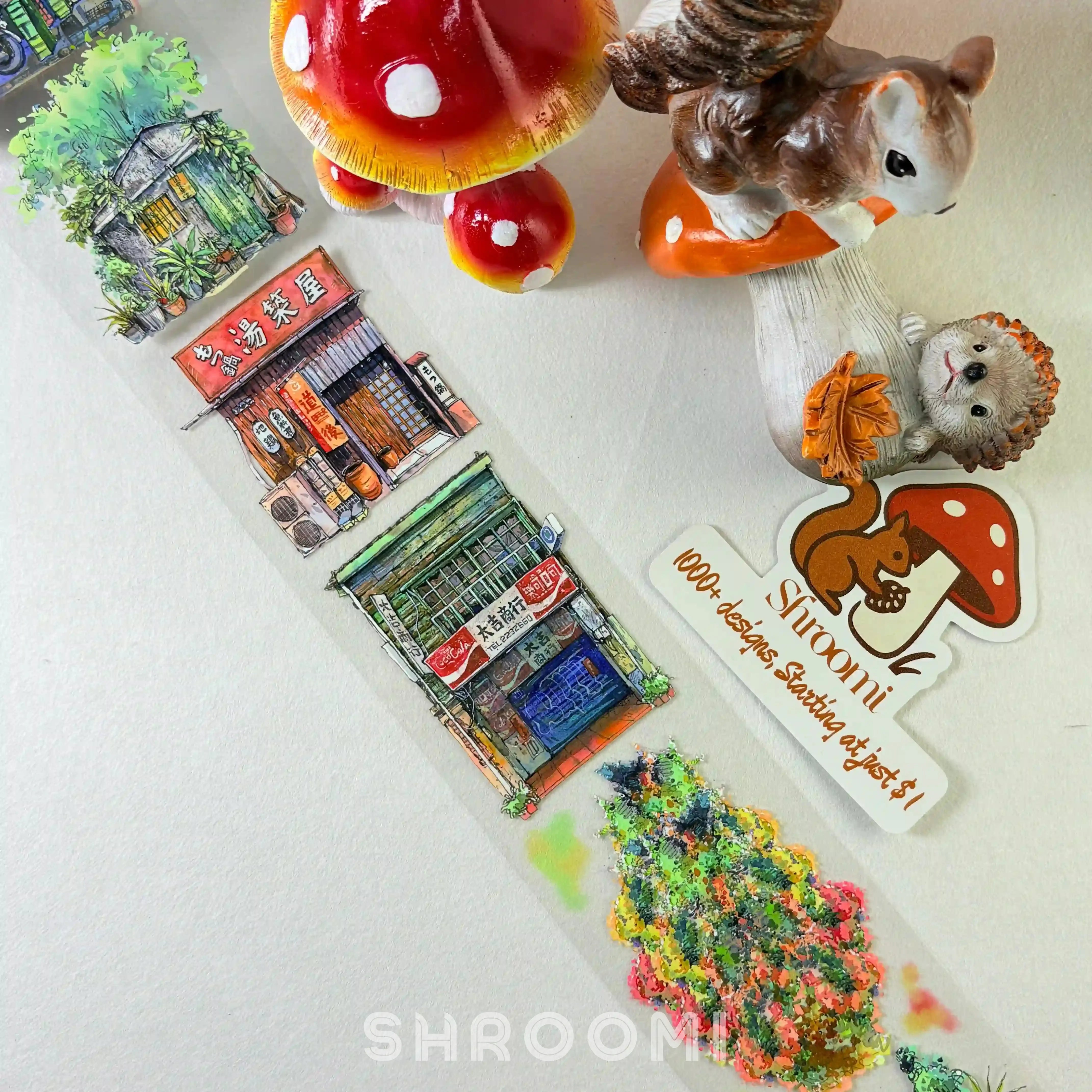 Beautiful Moments II PET Tape Beautiful Moments II PET Tape | Taiwanese Urban Scenery Tape