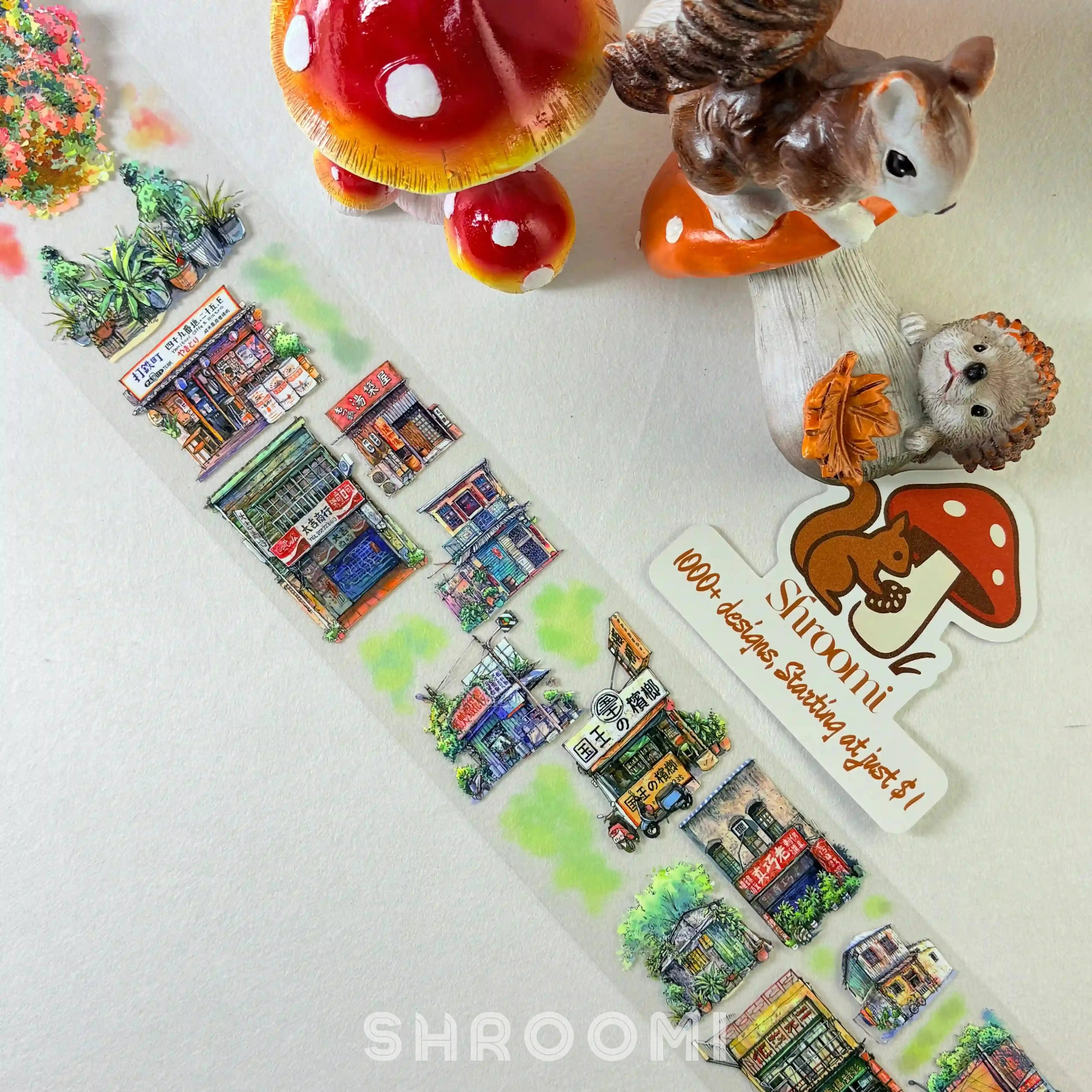 Beautiful Moments II PET Tape Beautiful Moments II PET Tape | Taiwanese Urban Scenery Tape