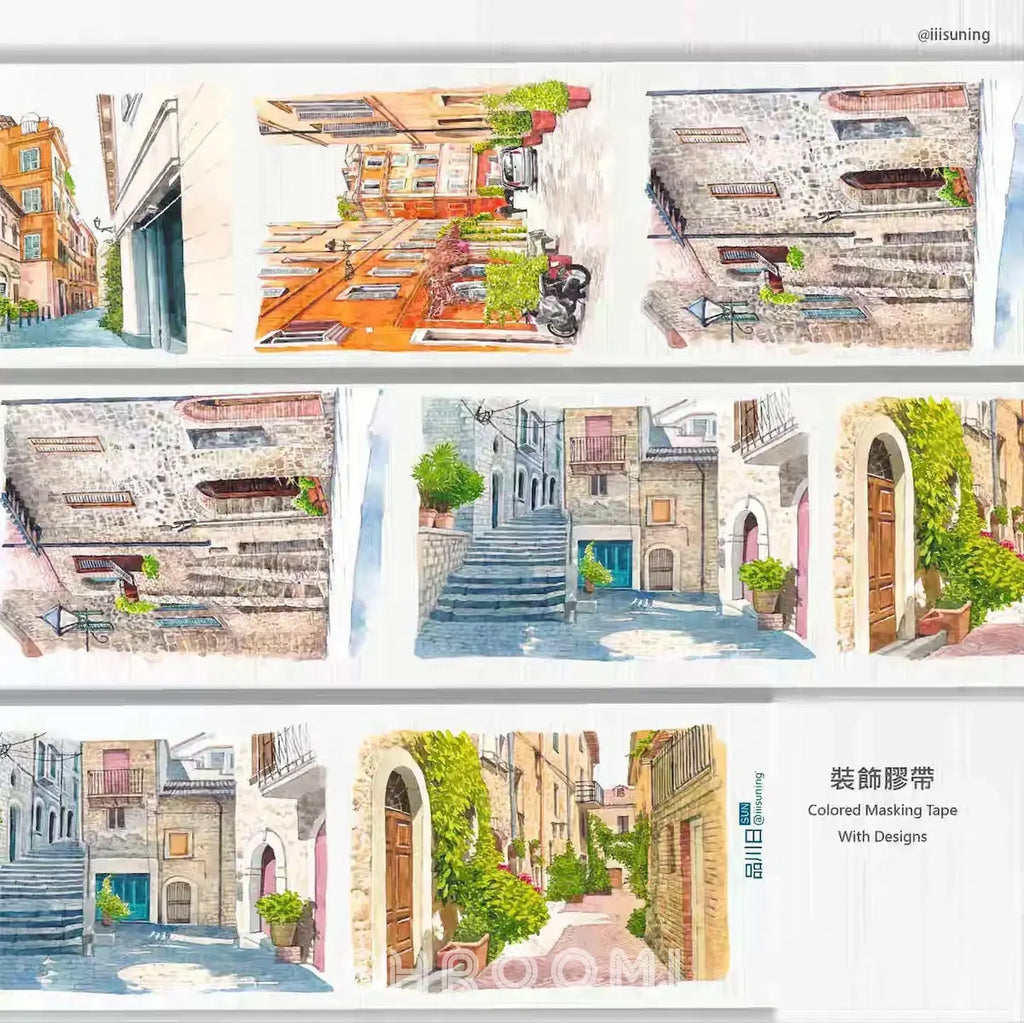 Beautiful Street Corner PET Tape - Shroomi