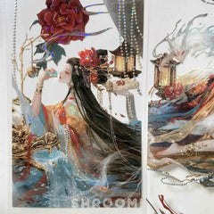 Chinese Grace Chronicle PET Tape - No.2 Chinese Grace Chronicle PET Tape | Imperial Style Character Sticker