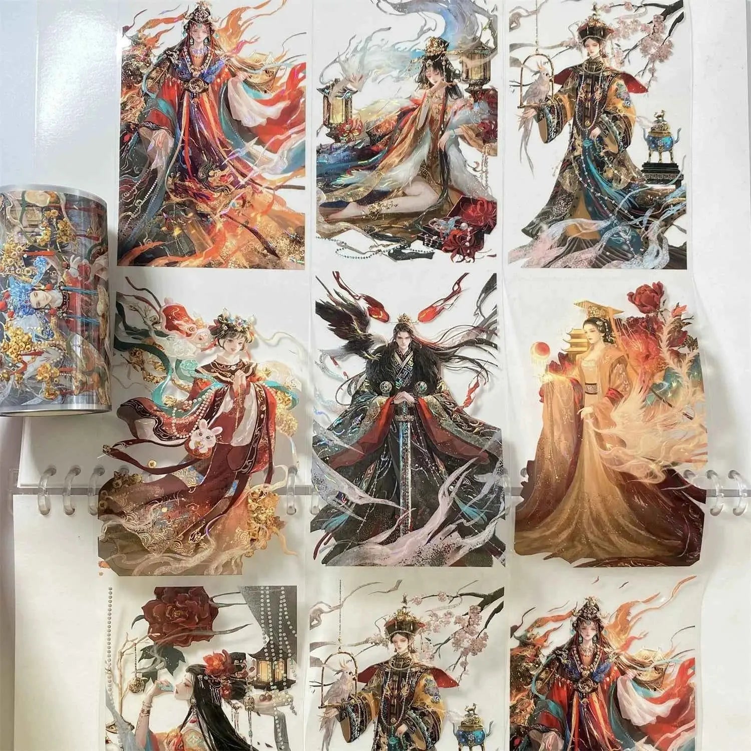 Chinese Grace Chronicle PET Tape - No.2 Chinese Grace Chronicle PET Tape | Imperial Style Character Sticker