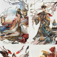 Chinese Grace Chronicle PET Tape - No.2 Chinese Grace Chronicle PET Tape | Imperial Style Character Sticker
