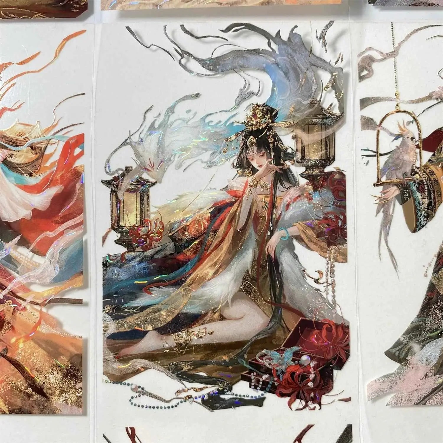 Chinese Grace Chronicle PET Tape - No.2 Chinese Grace Chronicle PET Tape | Imperial Style Character Sticker