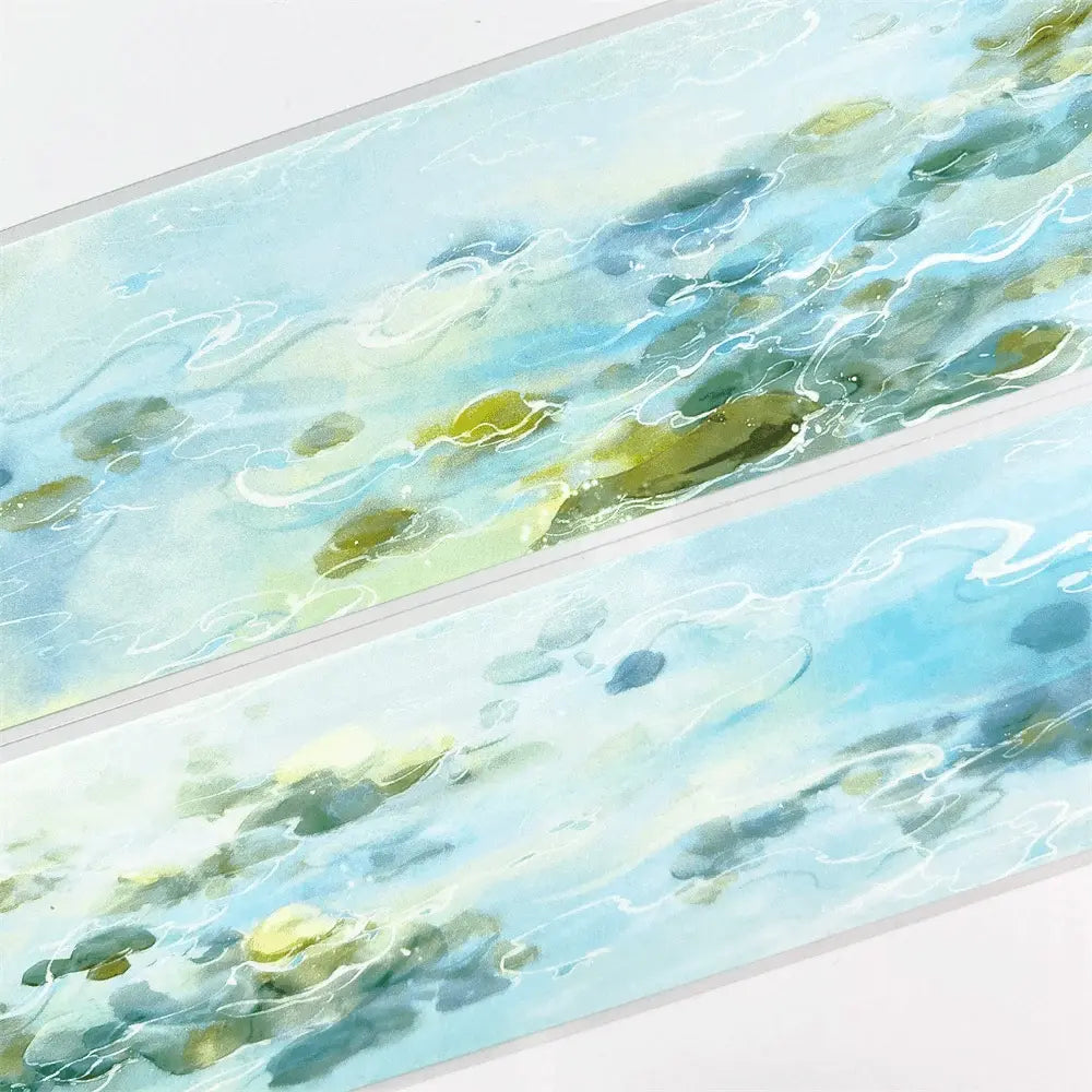 Clear Stream Bed PET Tape - Landscaping Design Clear Stream Bed PET Tape | River & Water Scenery Sticker