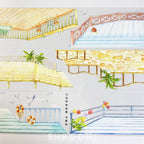 Coastal Viewing Deck PET Tape JINGWUZHI