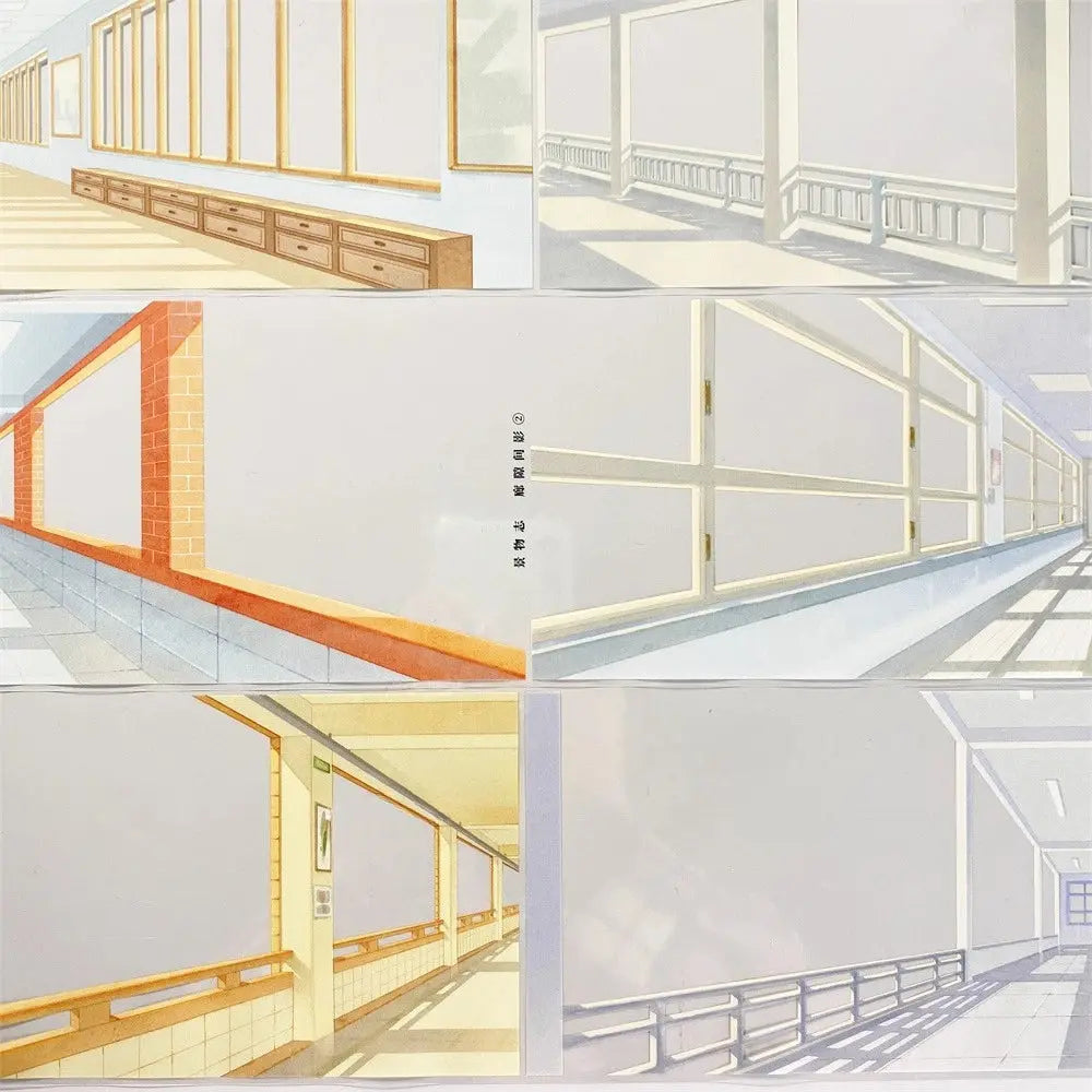 Corridor Shadows PET Tape JINGWUZHI
