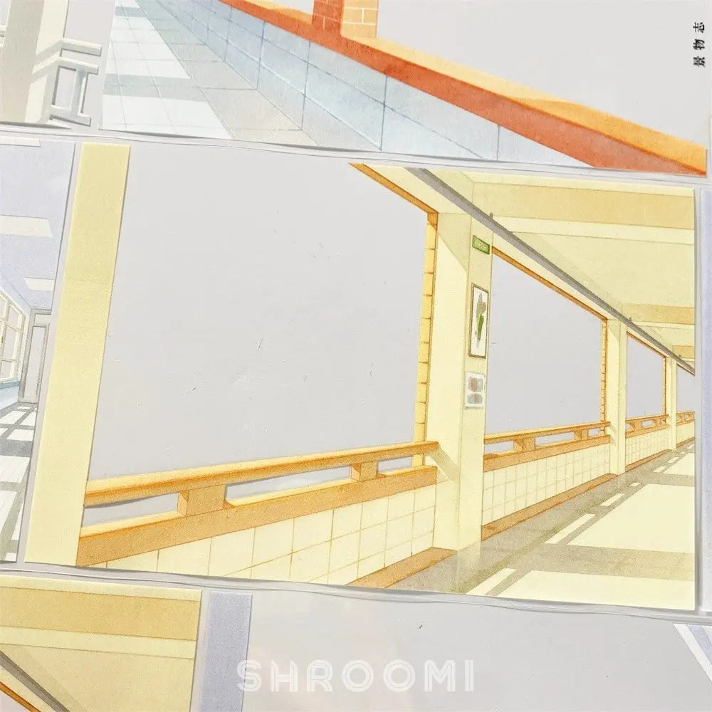 Corridor Shadows PET Tape JINGWUZHI