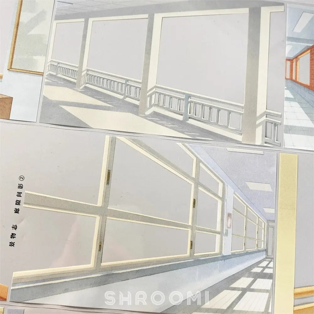 Corridor Shadows PET Tape JINGWUZHI