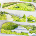 Countryside Terrace PET Tape - Shroomi