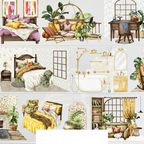 Cozy Interior Scenes PET Tape - Shroomi