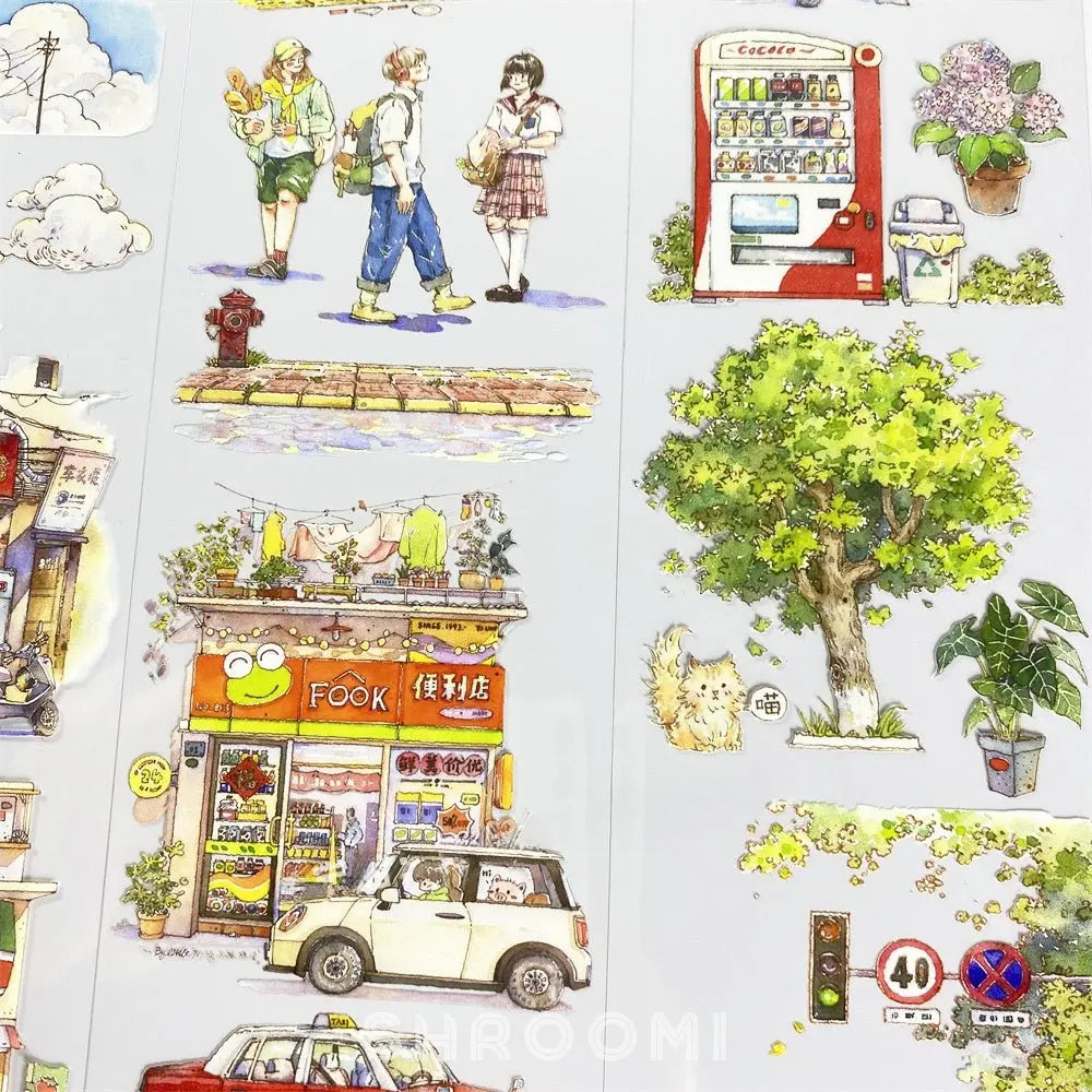 Cozy Street Life PET Tape - Shroomi