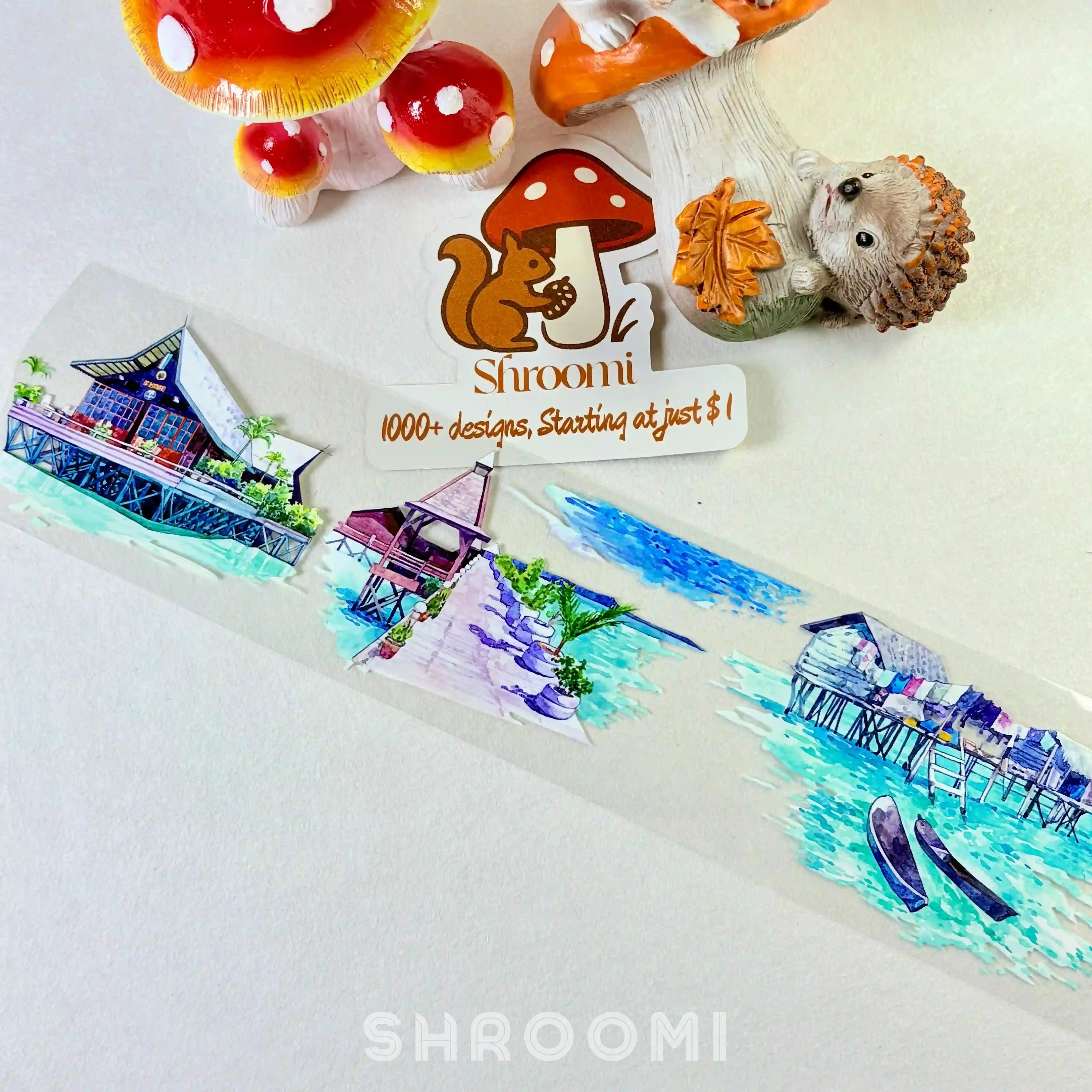 Loop 1 – PET tape showing Dreams of Honeymoon PET Tape