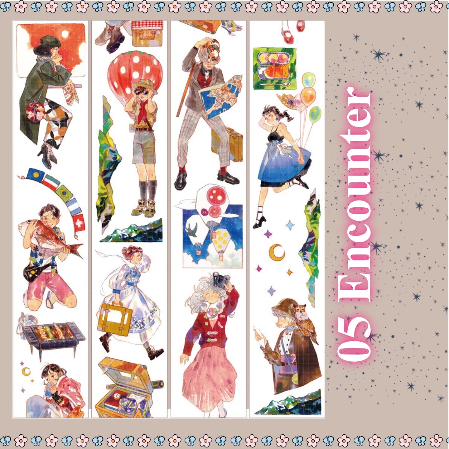 Warm & Vintage Character Series