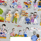 Everyday Life Moments PET Tape - Shroomi
