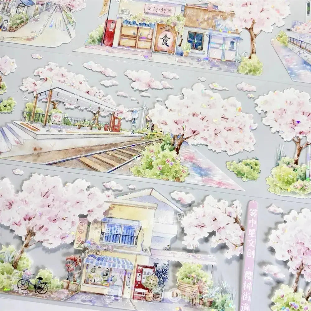 Fairy Tale Town PET Tape 6 Styles - Shroomi