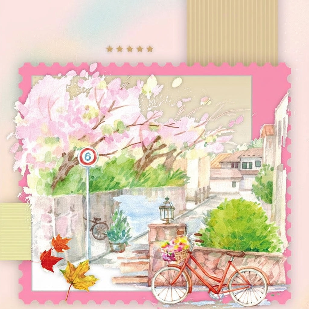 Four Seasons of the Street PET Tape Seasons of the Street PET Tape | Junk Journal