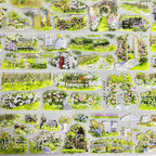 Garden Courtyard PET Tape - Shroomi