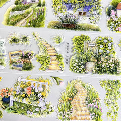 Garden Pathway PET Tape Garden Pathway PET Tape | Cottage & Floral Scenery Sticker
