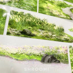 Garden Pathway Scene PET Tape - Shroomi