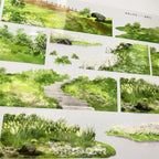 Garden Pathway Scene PET Tape - Shroomi