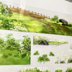 Garden Pathway Scene PET Tape - Shroomi