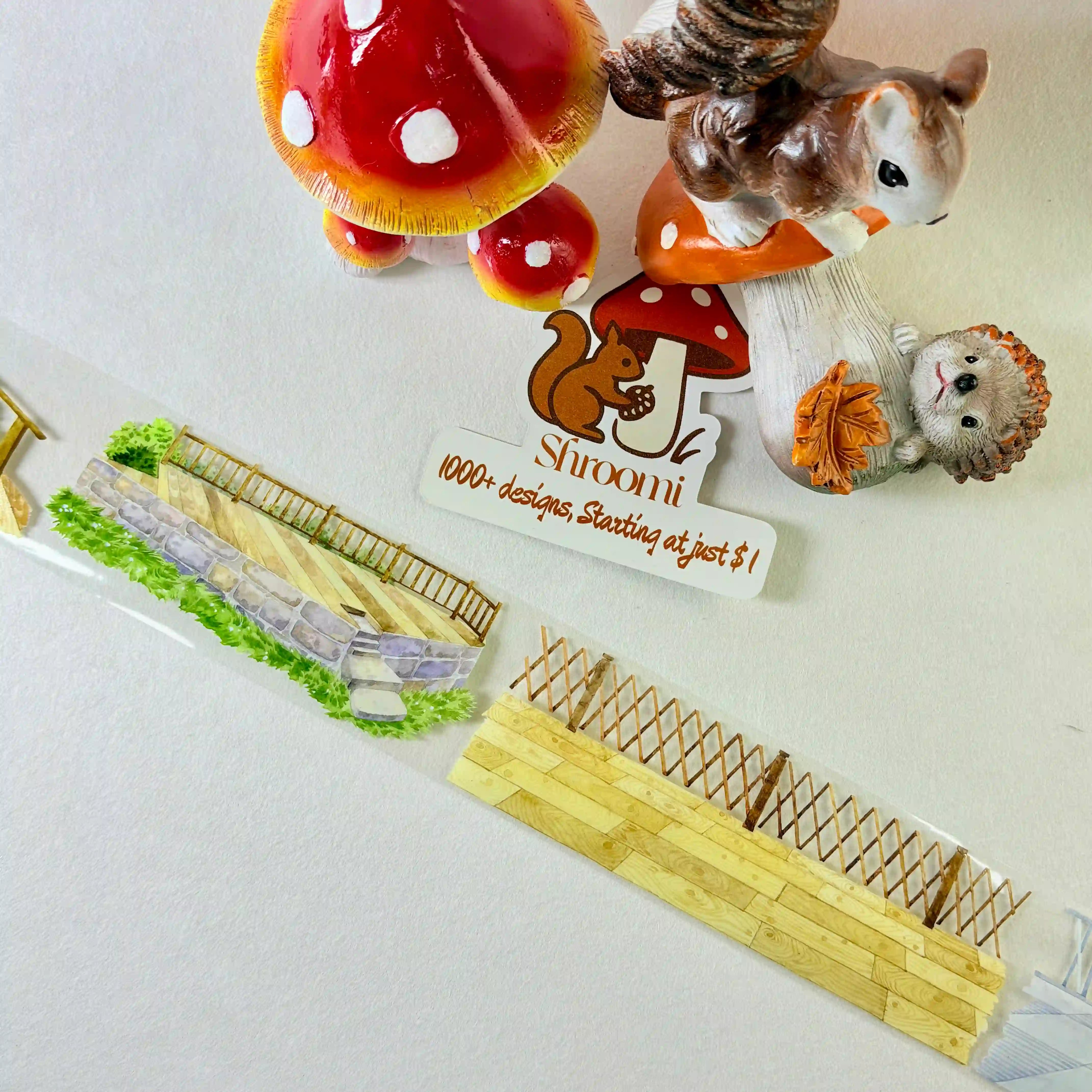 Garden Fence and Pavement PET Tape 2