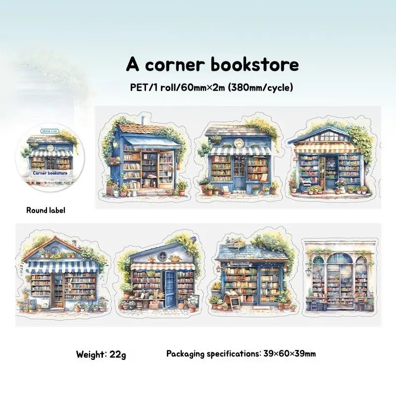 Grocery Shop Scene PET Tape 6 Styles - Shroomi