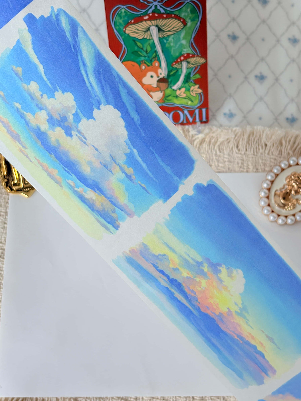 Soft Sky Washi Tape