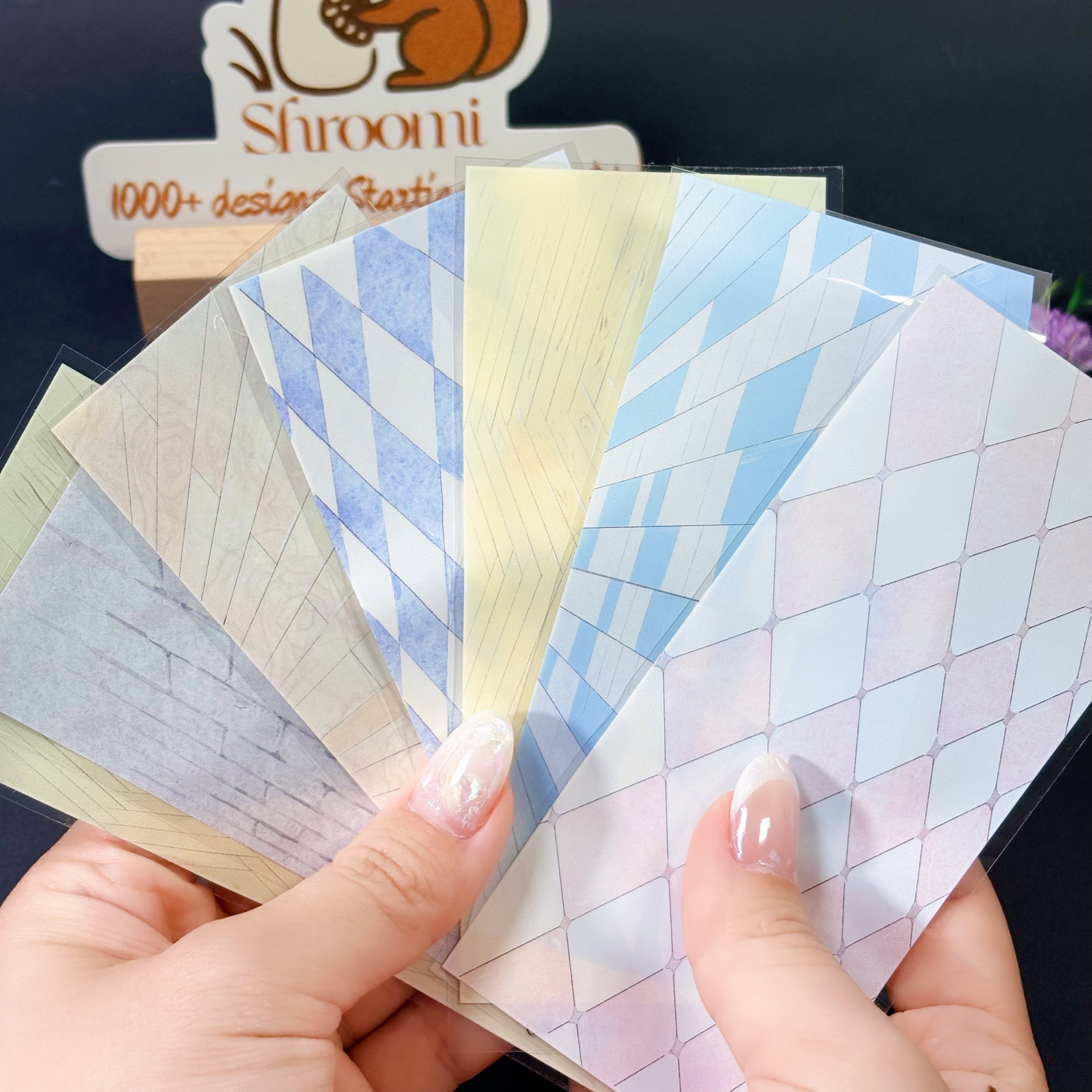 Architectural Tile & Ceiling Pattern Decorative PET Tape
