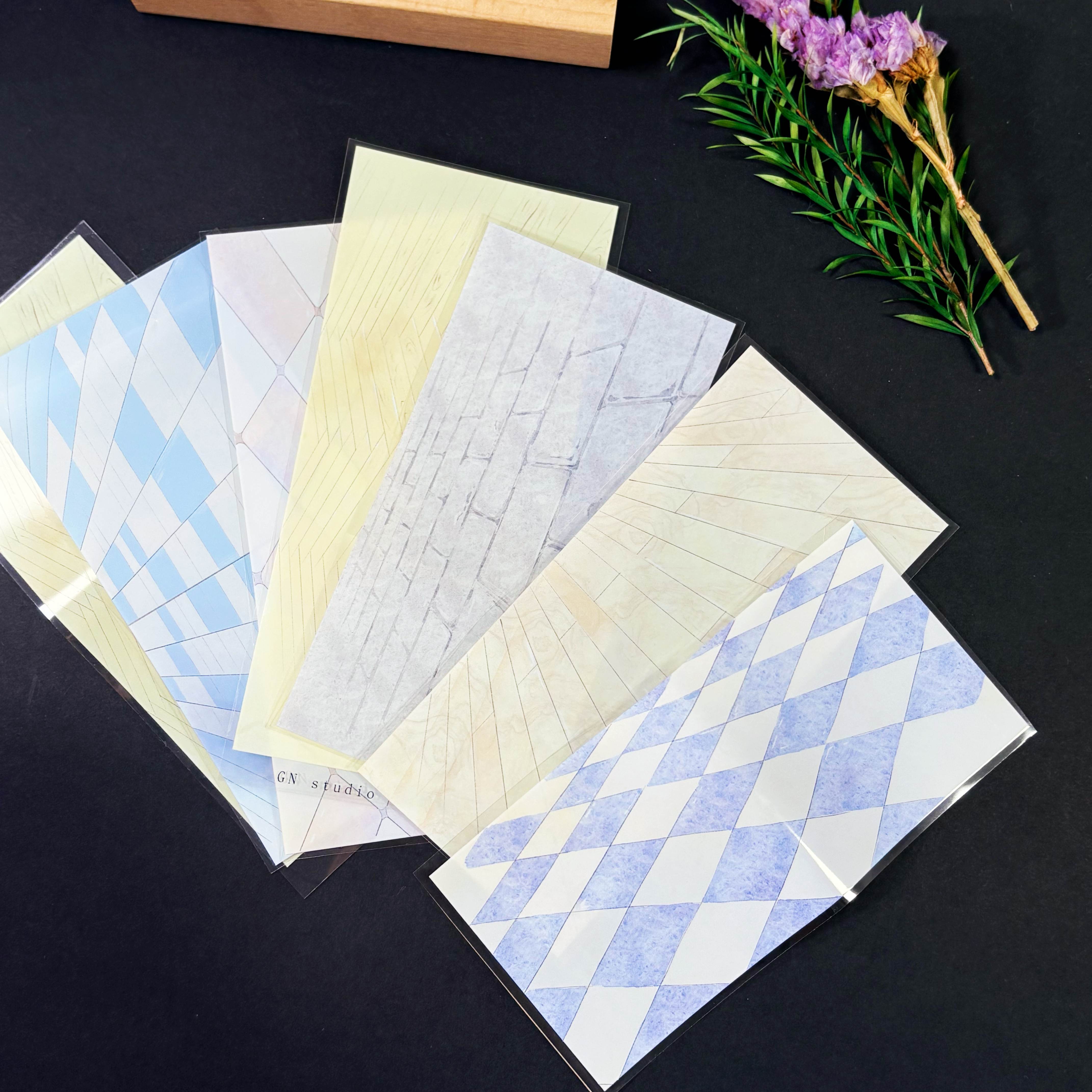 Architectural Tile & Ceiling Pattern Decorative PET Tape