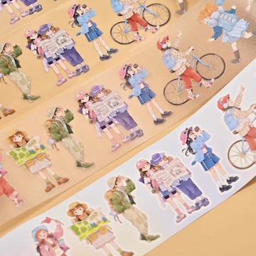 Seasonal Adventure Die-Cut Character PET Tape