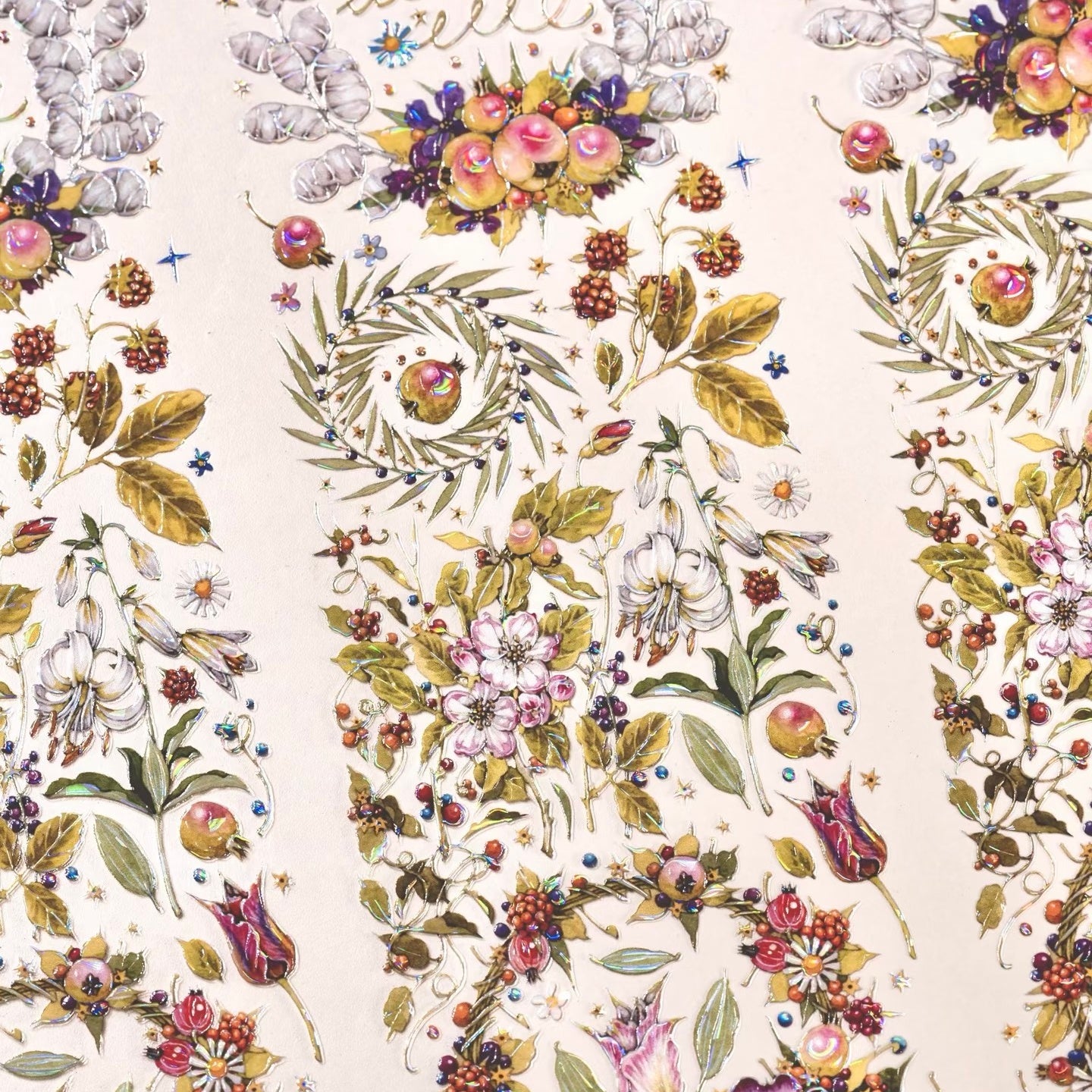 Wild Berries decorative tape for journaling and paper crafts