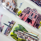 Holiday Record PET Tape Holiday Record PET Tape – Historic City Landmarks for Travel Journals