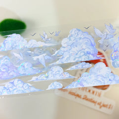 Dream Drifter Holographic PET Tape Cloud Dream Flight Holographic PET Tape | Shroomi