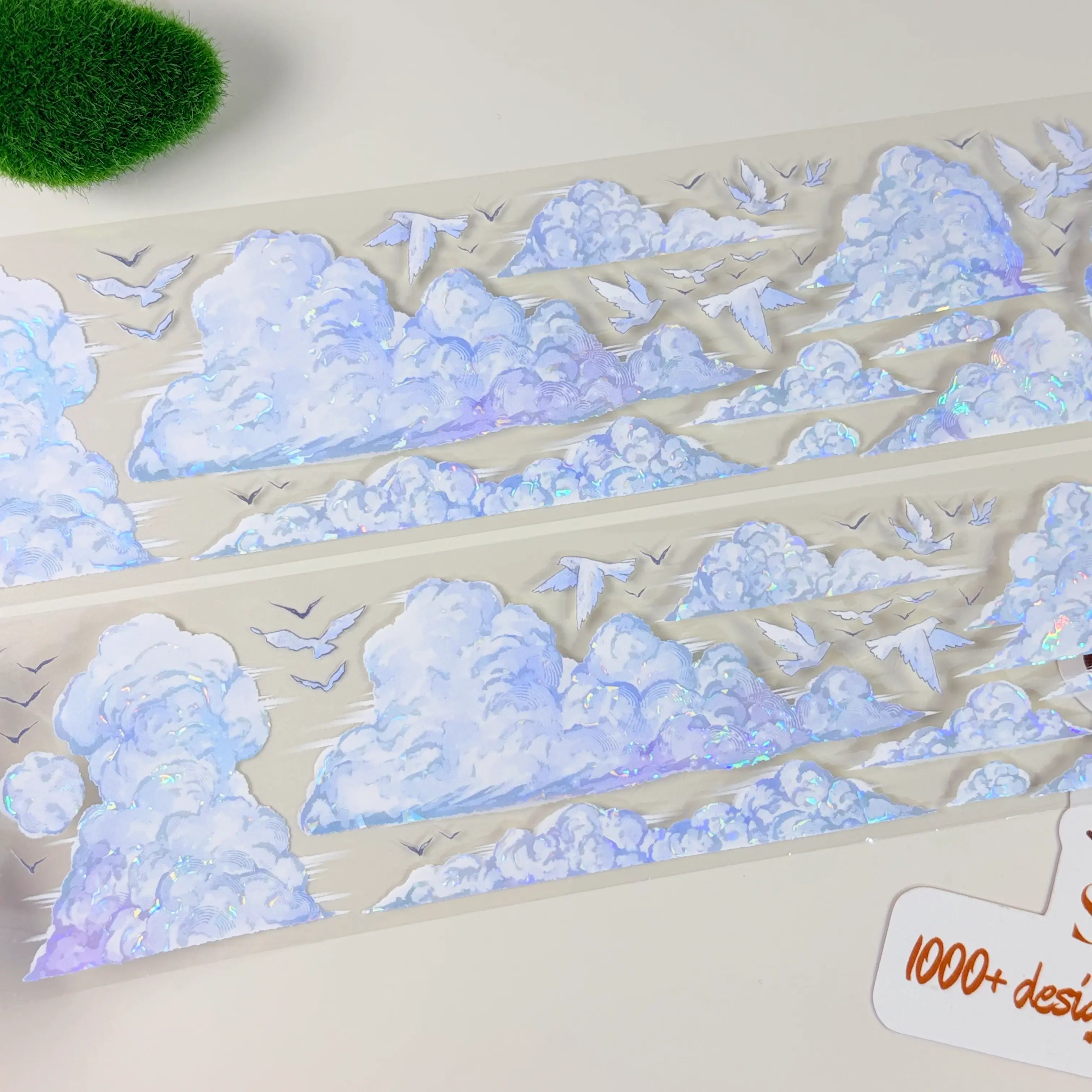 Dream Drifter Holographic PET Tape Cloud Dream Flight Holographic PET Tape | Shroomi