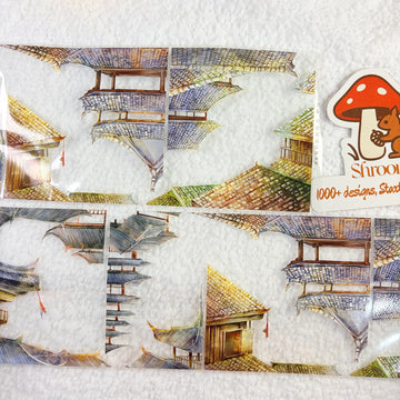 中国建築屋根PET装飾テープ