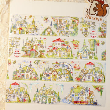 Alice in Wonderland Fantasy Town PET Tape